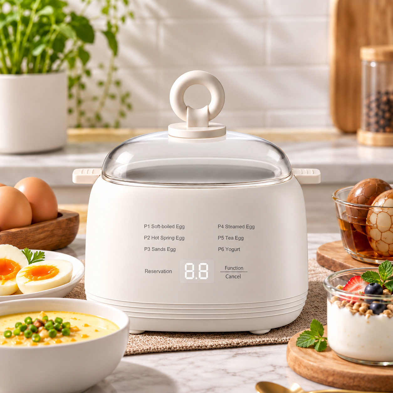 Multifunction Egg Steamer